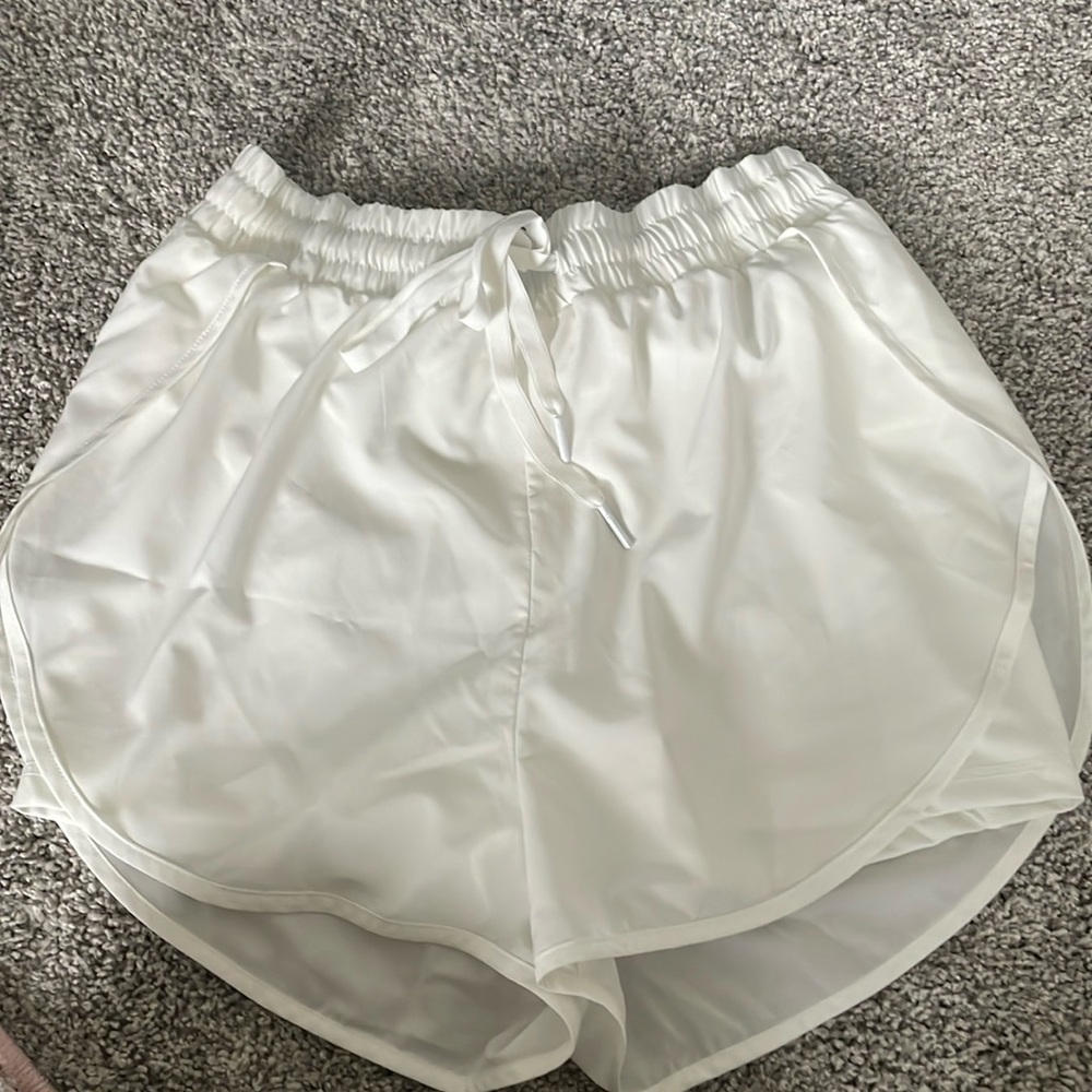 White lifesaver shorts in perfect condition